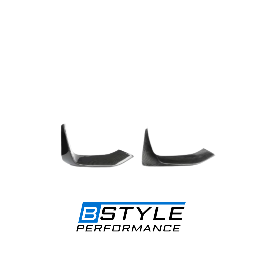 BMW M3 F80 M4 F82 Dry Carbon Fiber Front Side Vent Splitters