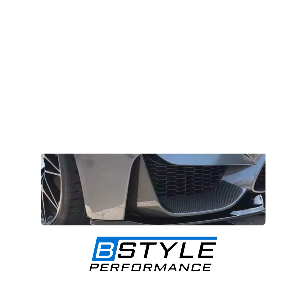 BMW M3 F80 M4 F82 Dry Carbon Fiber Front Side Vent Splitters