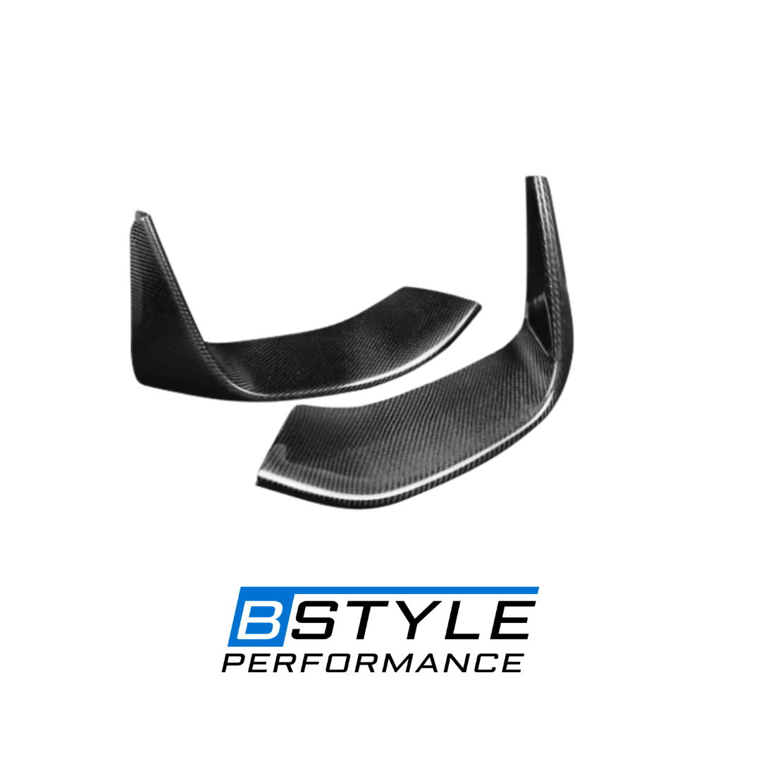 BMW M3 F80 M4 F82 Dry Carbon Fiber Front Side Vent Splitters