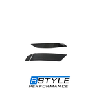 BMW M3 F80 M4 F82 Dry Carbon Fiber Front Side Vent Splitters