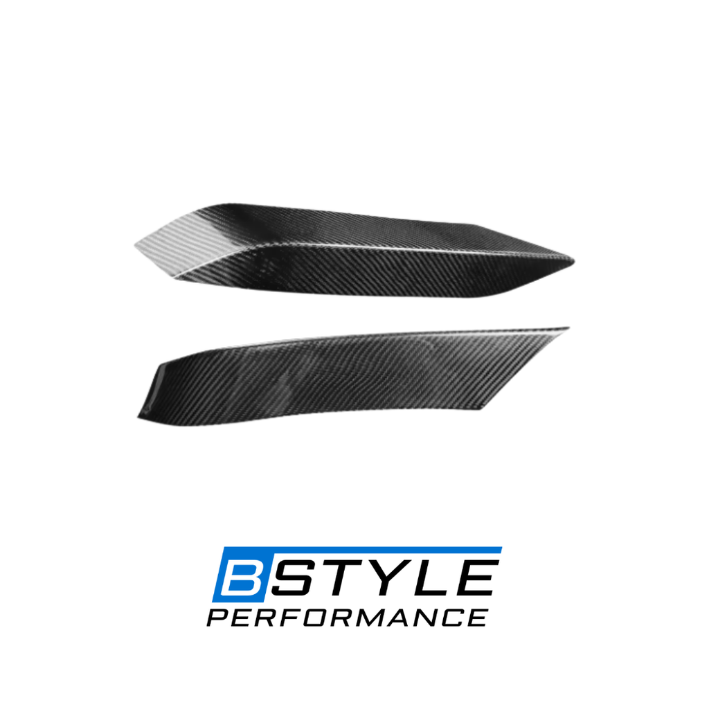 BMW M3 F80 M4 F82 Dry Carbon Fiber Front Side Vent Splitters