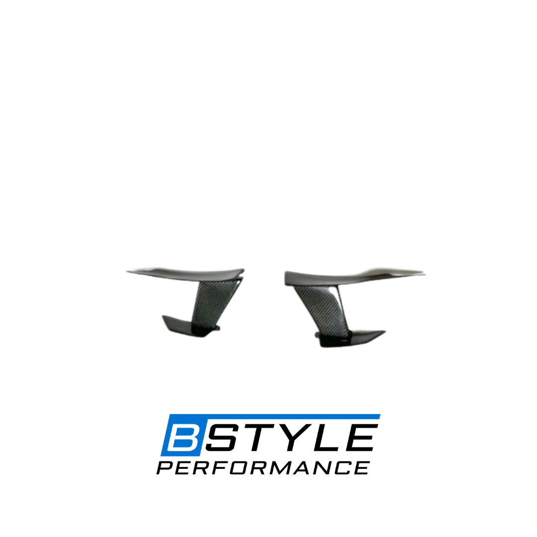 BMW M3 F80 M4 F82 Carbon Fiber Front Bumper Side Fins (Canards)