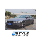 BMW 3 Series F30 M Performance Style Gloss Black Front Bumper Lip