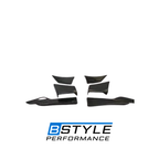 BMW M3 F80 M4 F82 Carbon Fiber Front Bumper Side Fins (Canards)