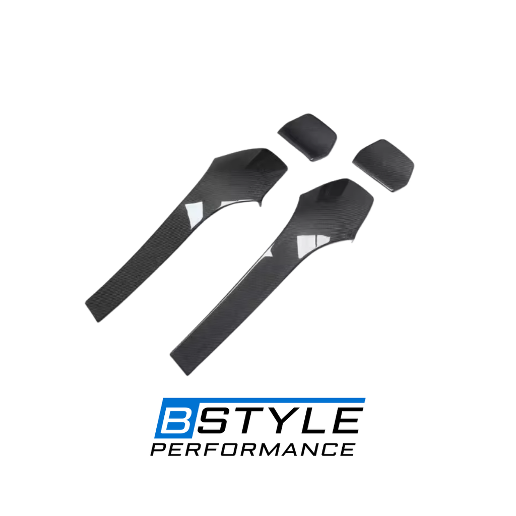 BMW M3 F80 M4 F82 Dry Carbon Fiber Interior Seat Back Covers (Pair)