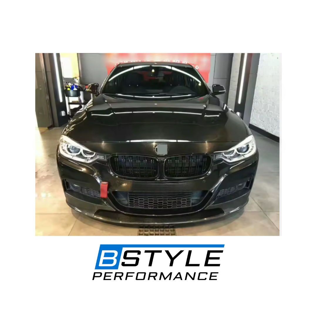 BMW 3 Series F30 F35 M Sport MP Style Carbon Fiber Front Lip