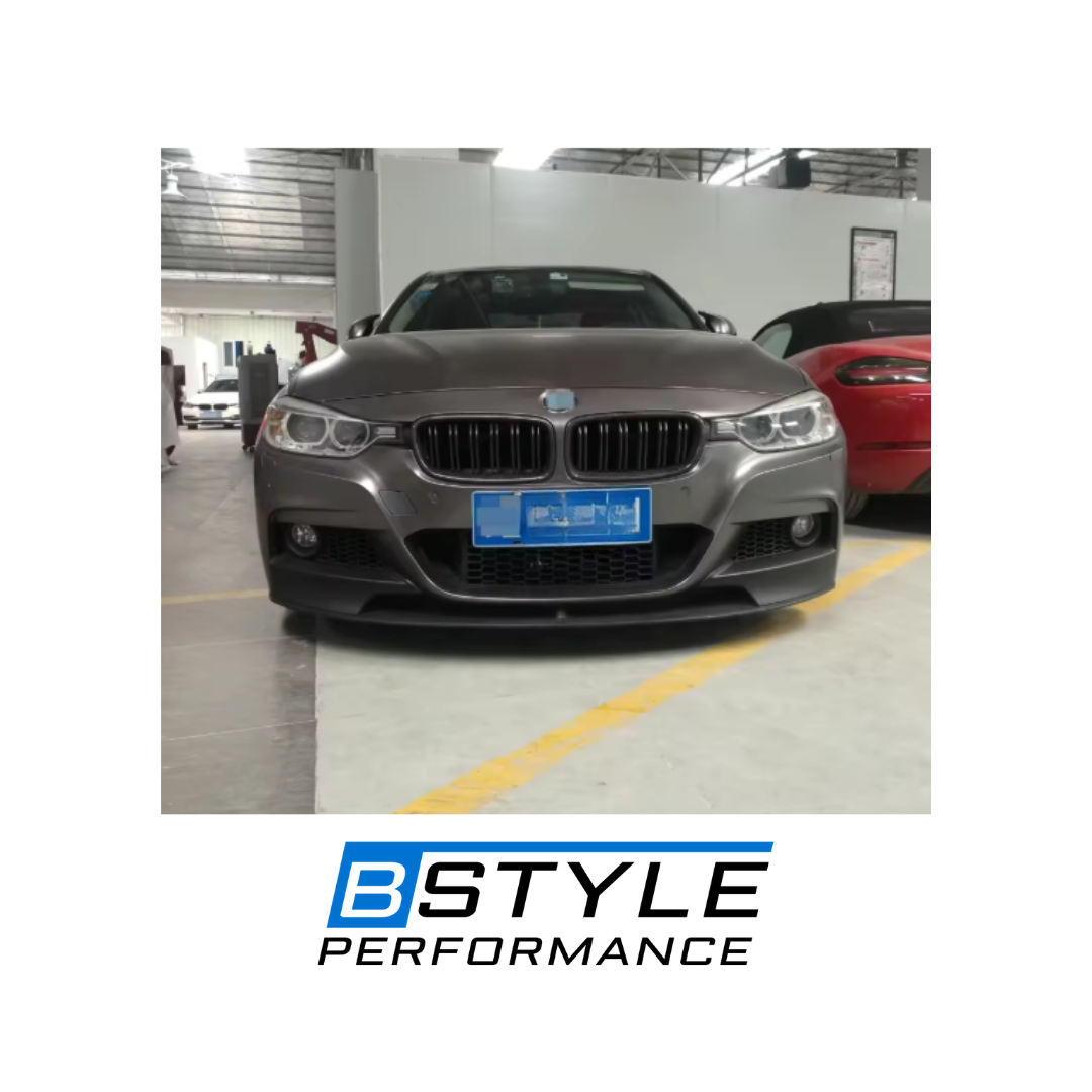BMW 3 Series F30 M3-Style Carbon Fiber Front Bumper Lip