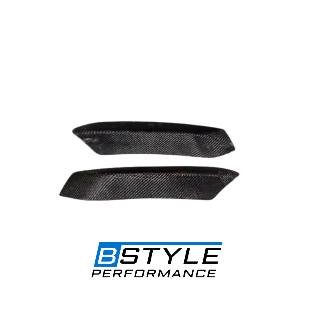 BMW M3 F80 M4 F82 Carbon Fiber Front Bumper Upper Vent Trims