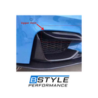 BMW M3 F80 M4 F82 Carbon Fiber Front Bumper Upper Vent Trims