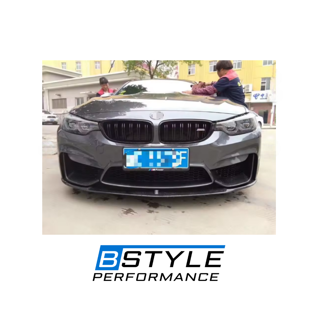 BMW M3 F80 M4 F82 (2015-2016) Carbon Fiber Front Bumper Splitters