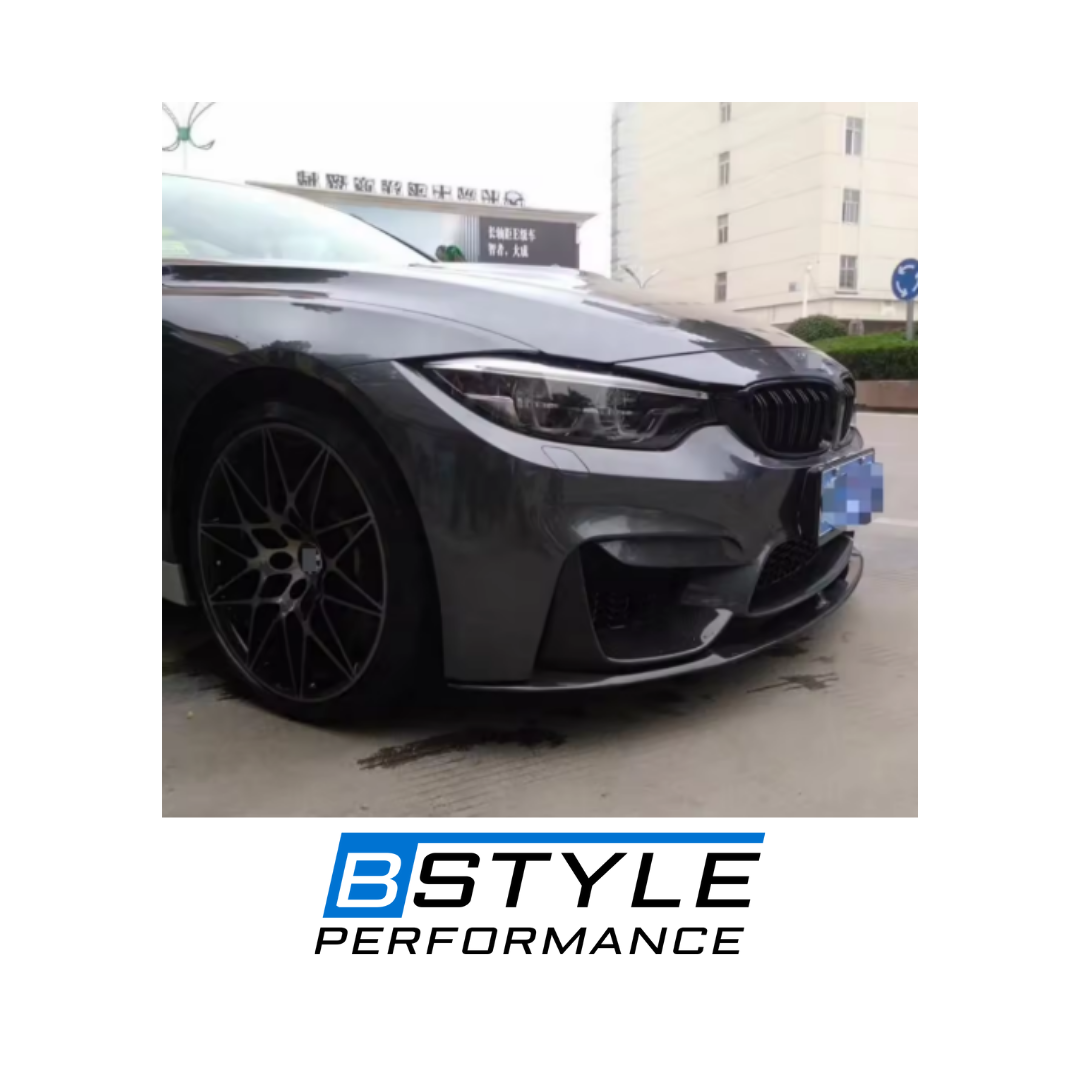 BMW M3 F80 M4 F82 (2015-2016) Carbon Fiber Front Bumper Splitters