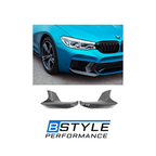 BMW F90 M5 M Performance Style Dry Carbon Fiber Front Bumper Splitters