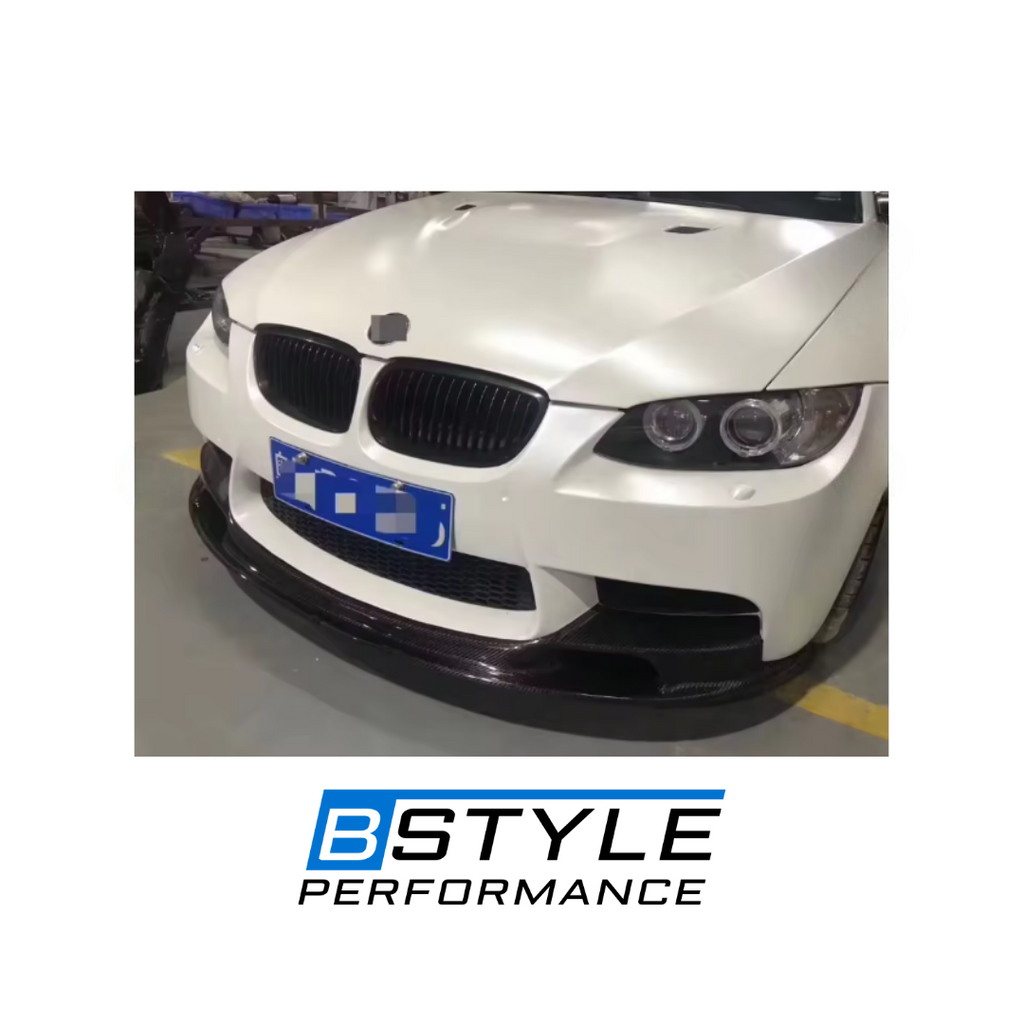 BMW E92 E93 M3 Carbon Fiber Front Bumper Lip