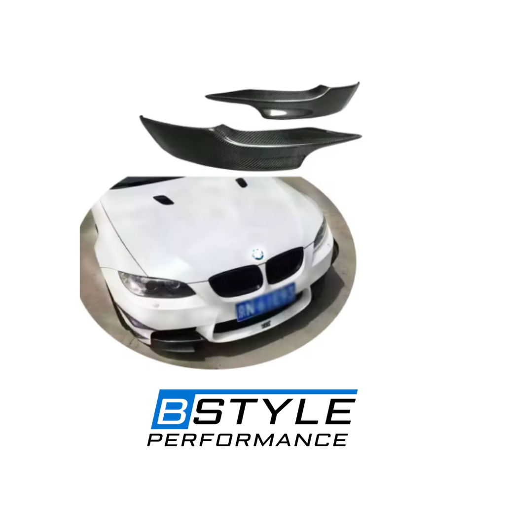 BMW 3 Series E92 Carbon Fiber Front Bumper Splitters