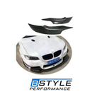 BMW 3 Series E92 Carbon Fiber Front Bumper Splitters