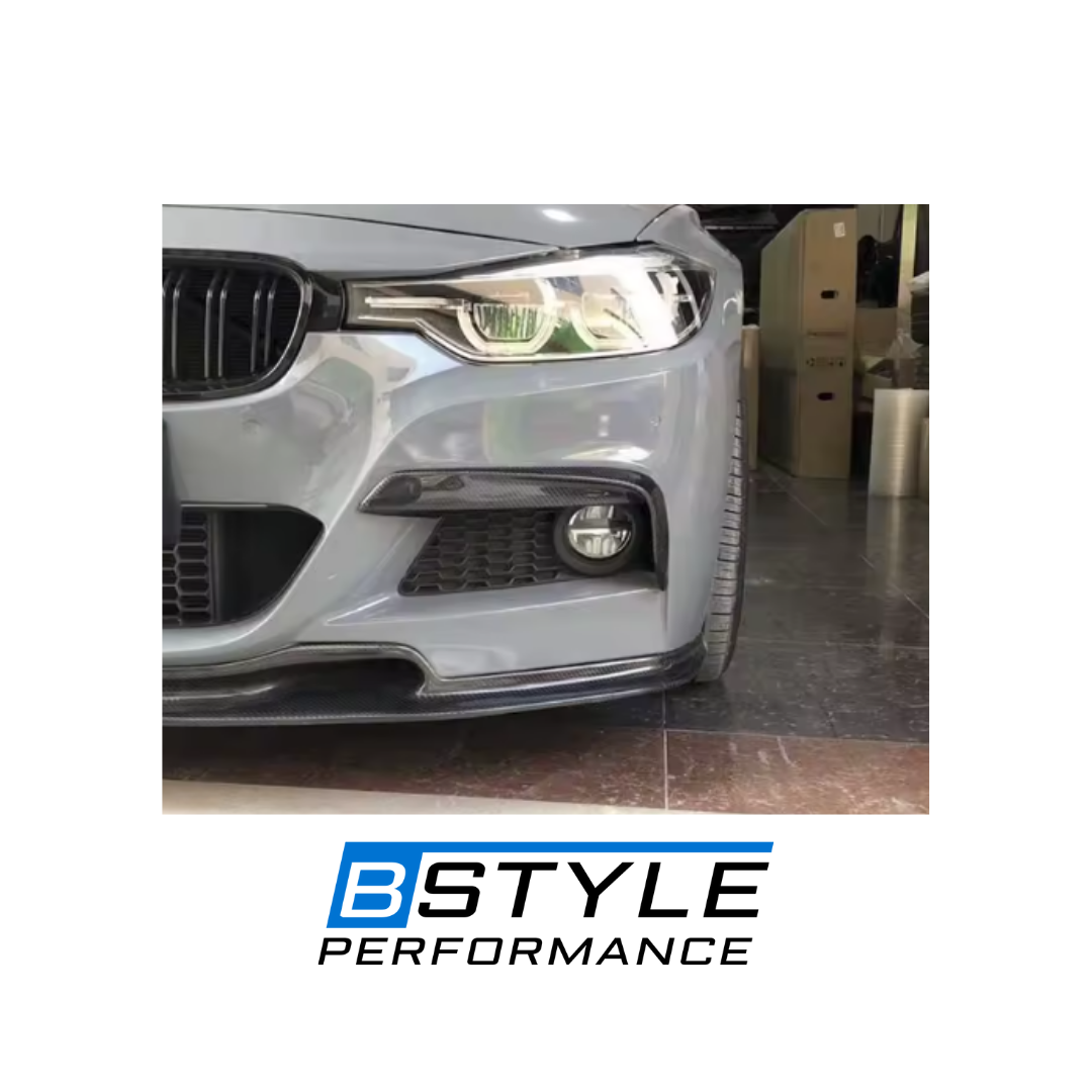 BMW 3 Series F30 F35 M-Tech Carbon Fiber Fog Lamp Splitters