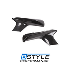 BMW F90 M5 M Performance Style Dry Carbon Fiber Front Bumper Splitters