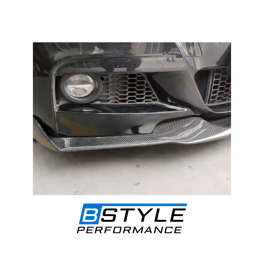 BMW 3 Series F30 F35 M-Tech Carbon Fiber Front Bumper Lip