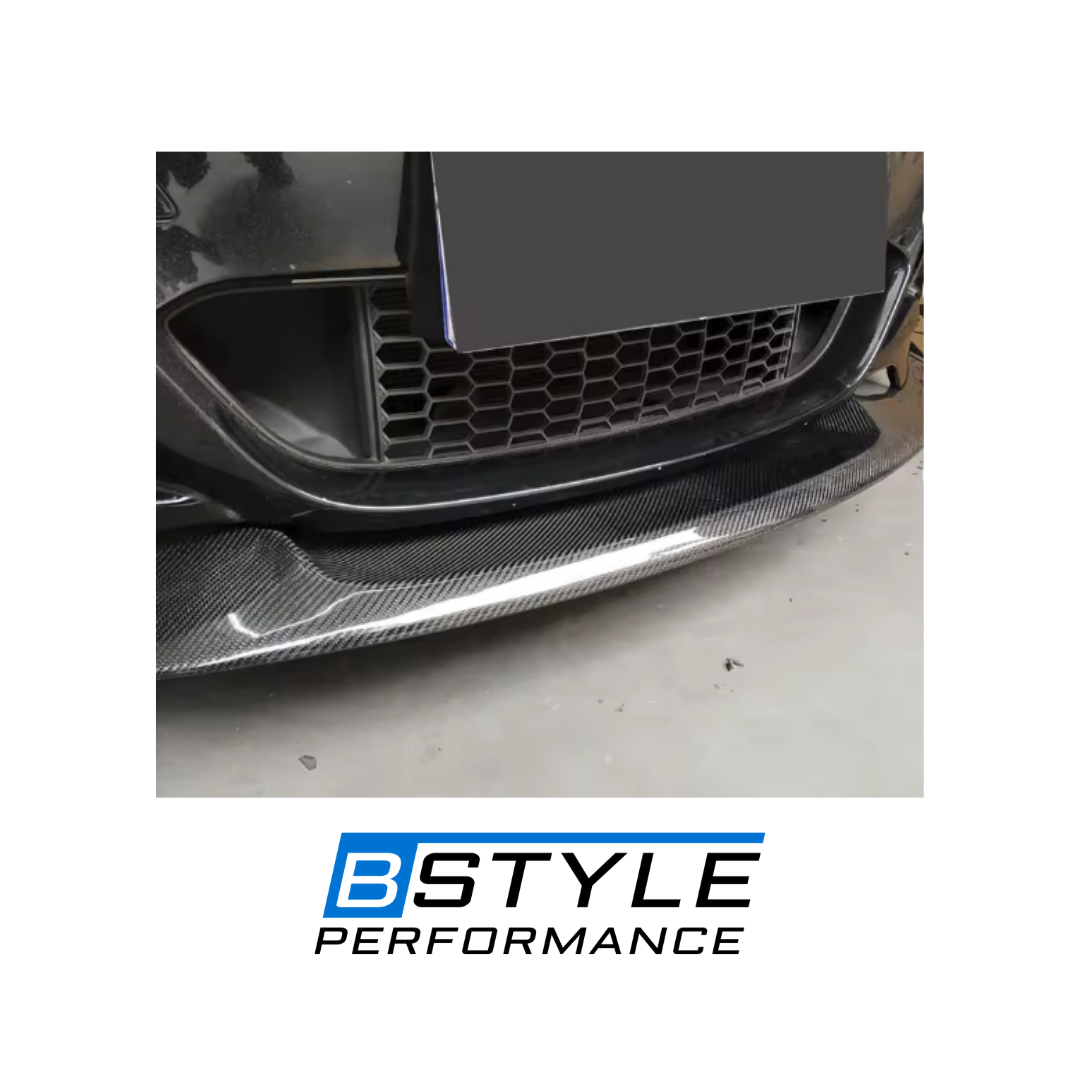 BMW 3 Series F30 F35 M-Tech Carbon Fiber Front Bumper Lip