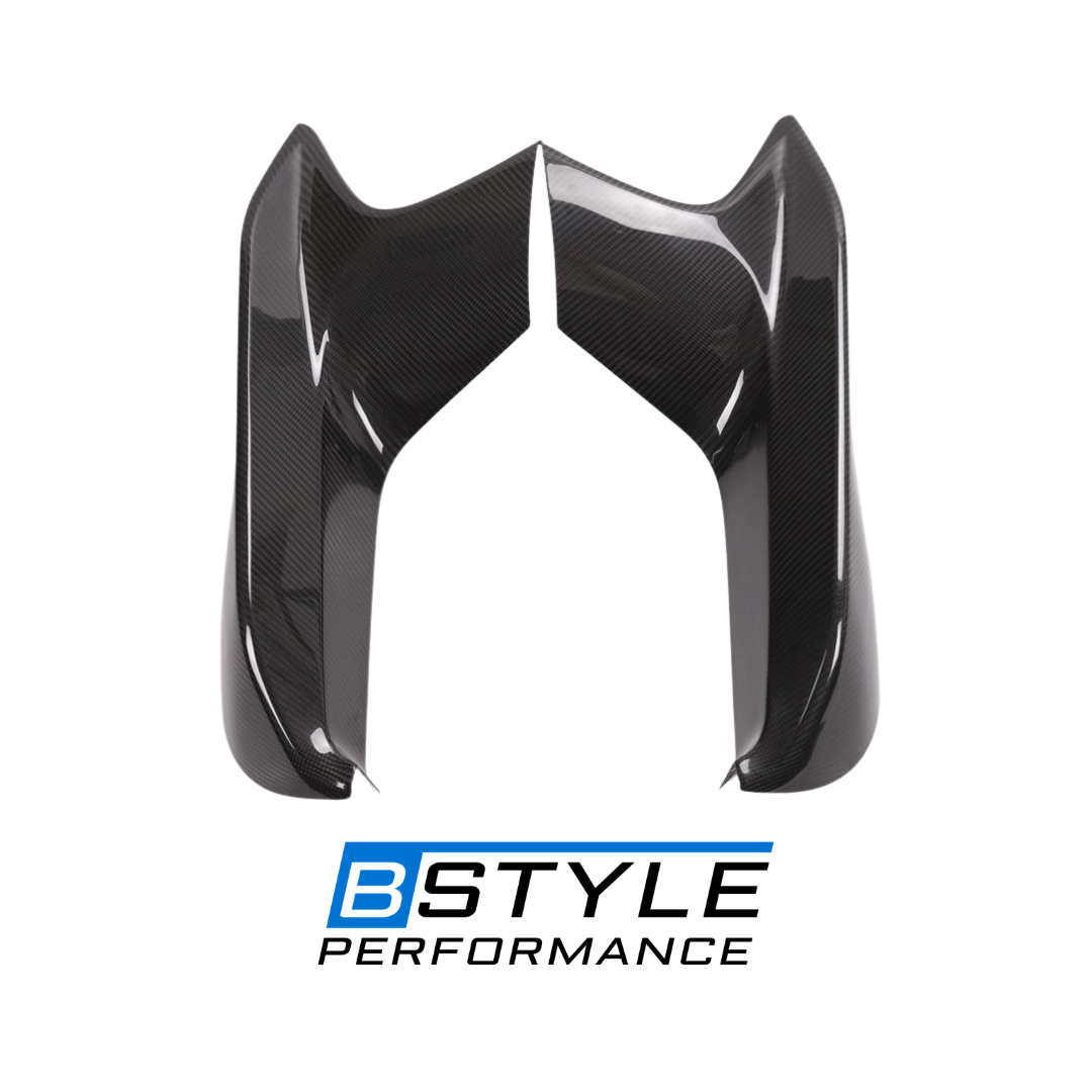 BMW F90 M5 M Performance Style Dry Carbon Fiber Front Bumper Splitters