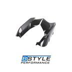 BMW F90 M5 M Performance Style Dry Carbon Fiber Front Bumper Splitters