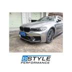 BMW F90 M5 M Performance Style Dry Carbon Fiber Front Bumper Splitters