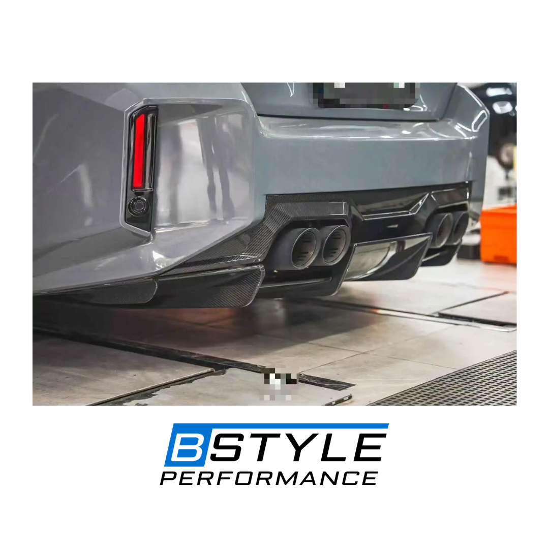BMW G87 M2 AP Style Dry Carbon Fiber Rear Diffuser