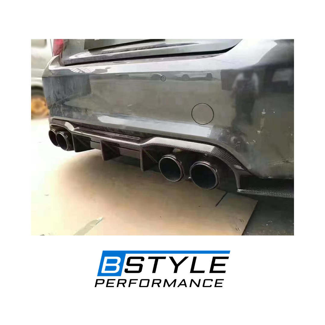 BMW F87 M2 MTC Style Carbon Fiber Rear Bumper Diffuser
