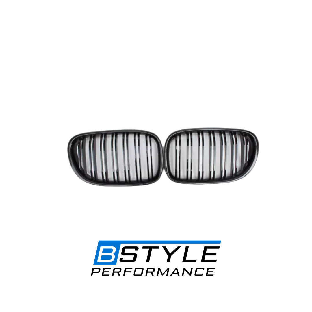 BMW 7 Series F01 F02 F03 Carbon Fiber Front Kidney Grille Set