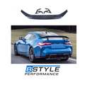 For BMW M3 G80 / M4 G82 AD R2 Style Carbon Fiber Big GT Wing / Spoiler - Adjustable Large Rear Wing for M3/M4 Competition Models