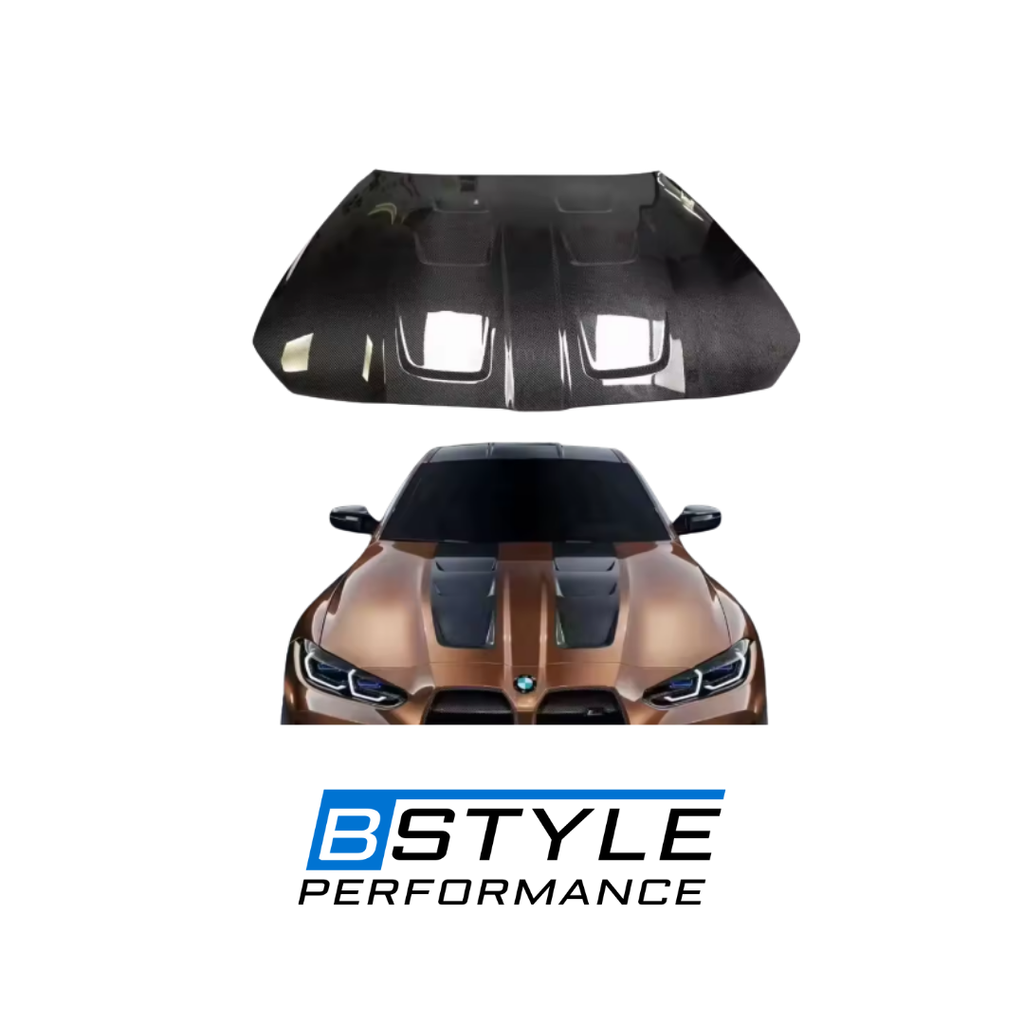 BMW G80/G82 M3/M4 AC Style Dry Carbon Fiber Engine Hood