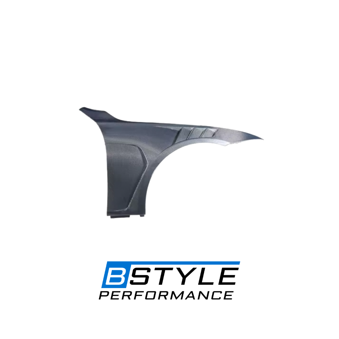 BMW F80 M3 F82 M4 Real Carbon Fiber Front Side Fenders (Replacement Kit)