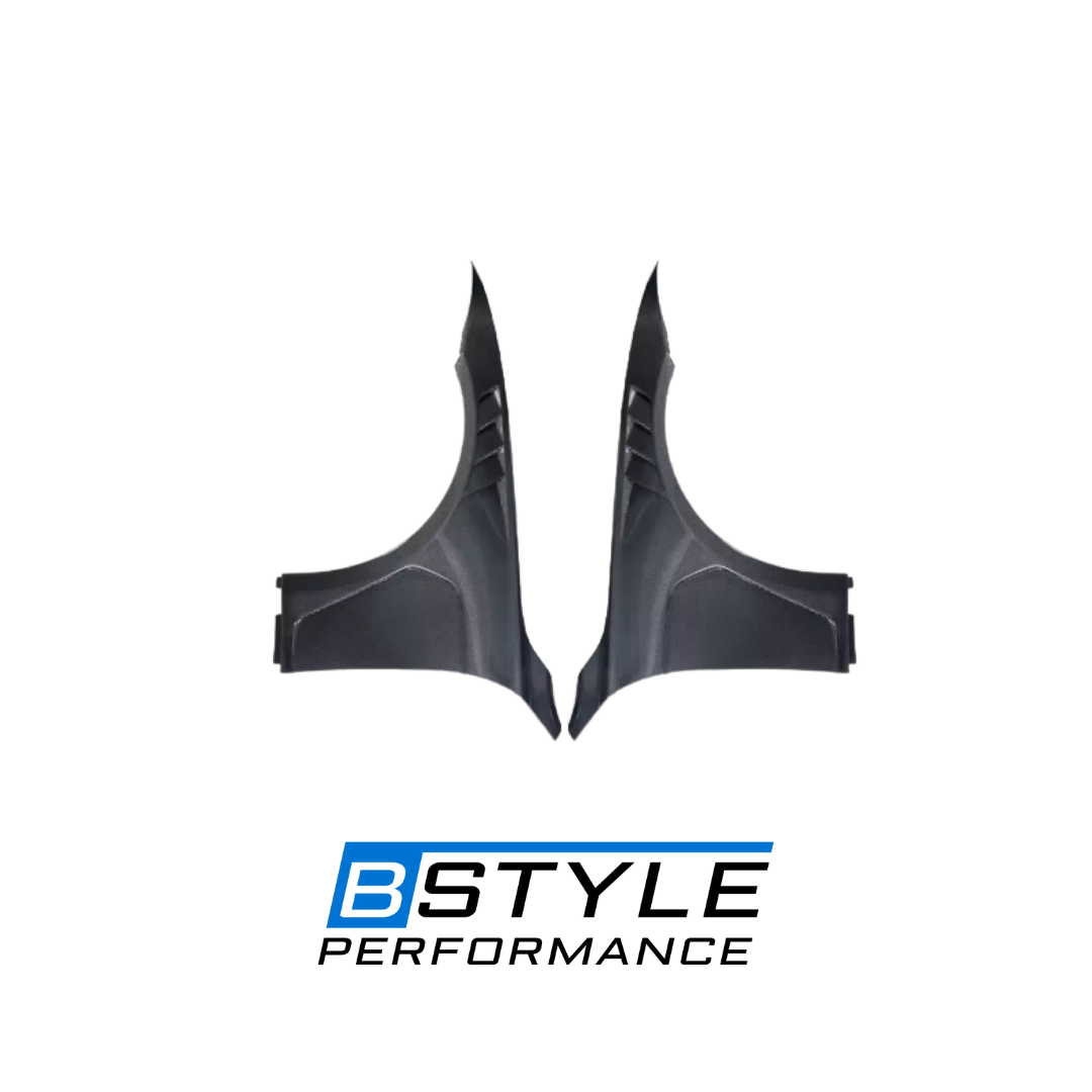BMW F80 M3 F82 M4 Real Carbon Fiber Front Side Fenders (Replacement Kit)