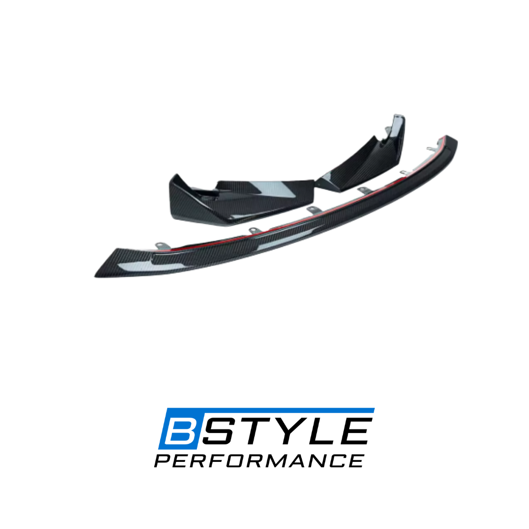 BMW G80 M3 / G82 M4 Dry Carbon Fiber Front Lip Splitter Conversion Kit