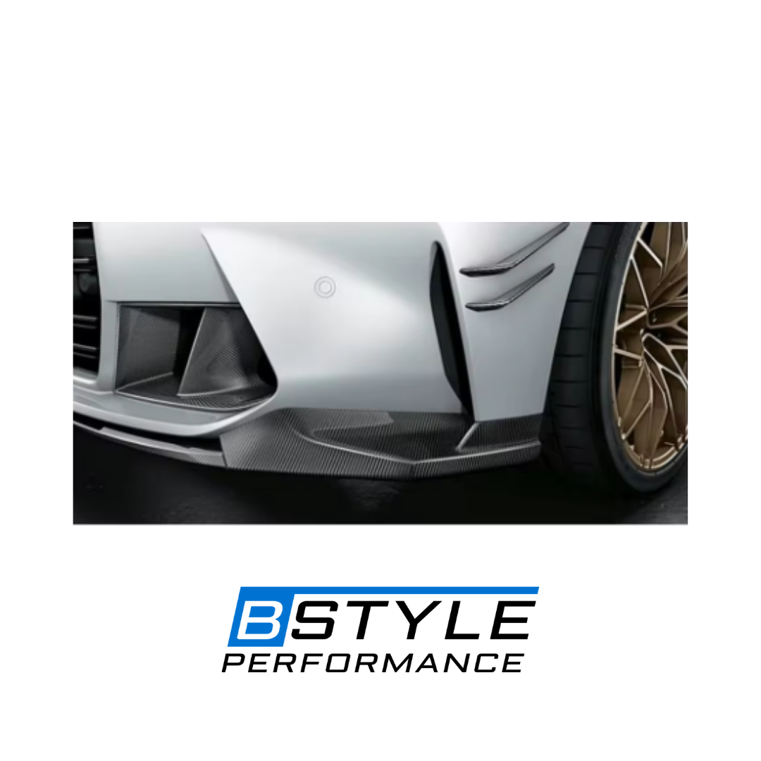 BMW G80 M3 / G82 M4 Dry Carbon Fiber Front Lip Splitter Conversion Kit