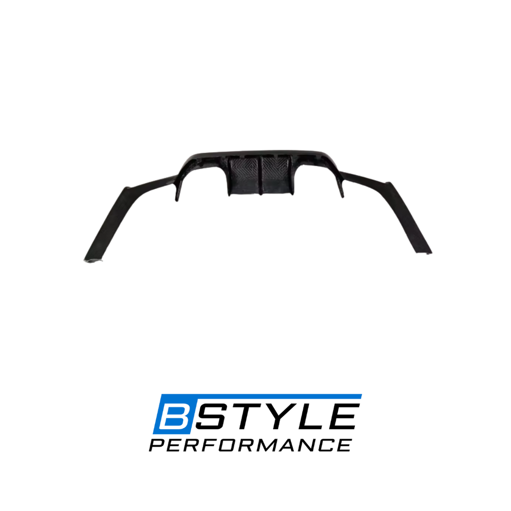 BMW M3 F80 M4 F82 V-Style Dry Carbon Fiber Rear Bumper Diffuser