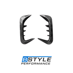 BMW 3 Series G20 M Sport Carbon Fiber Rear Bumper Vent Trim 2019–2022