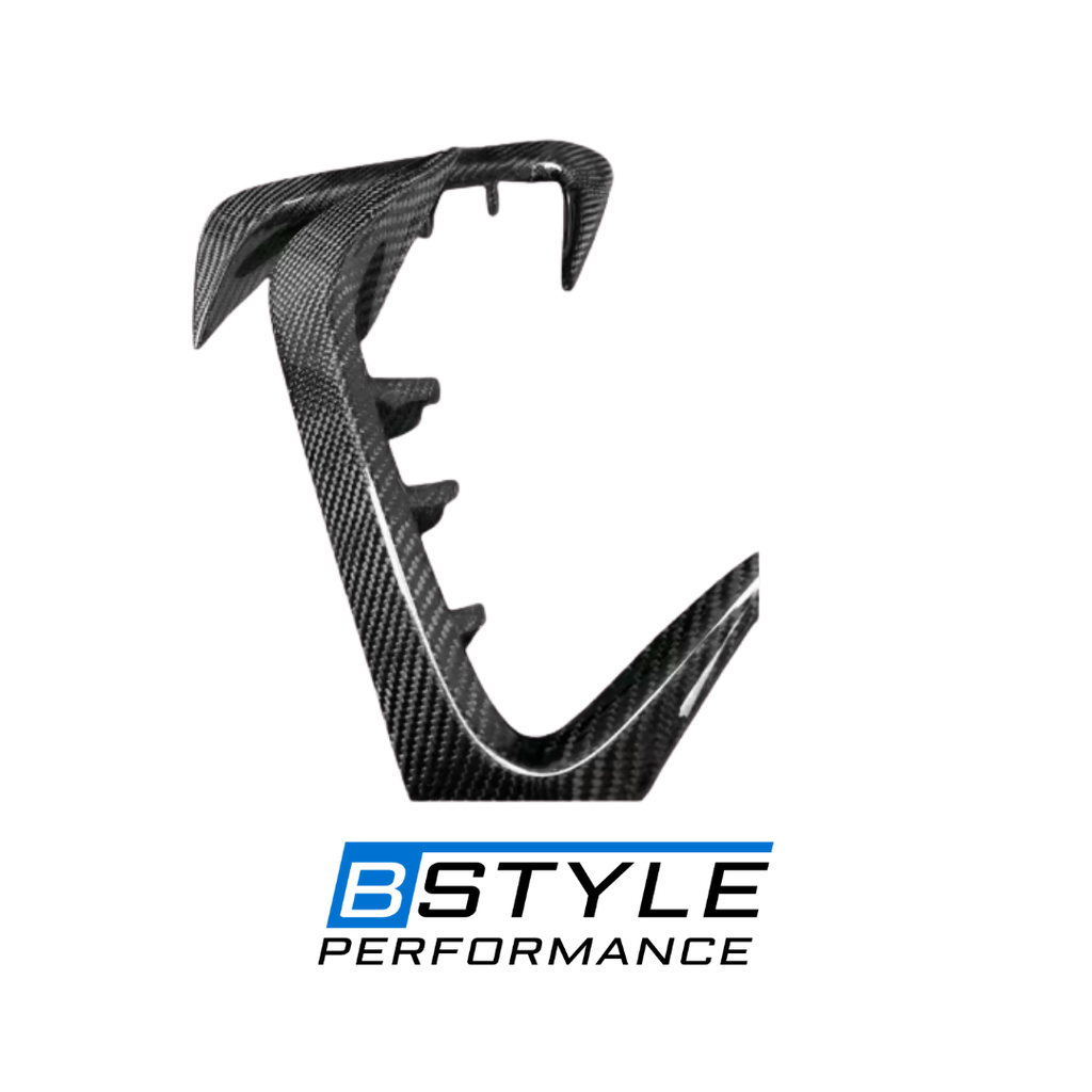 BMW 3 Series G20 M Sport Carbon Fiber Rear Bumper Vent Trim 2019–2022