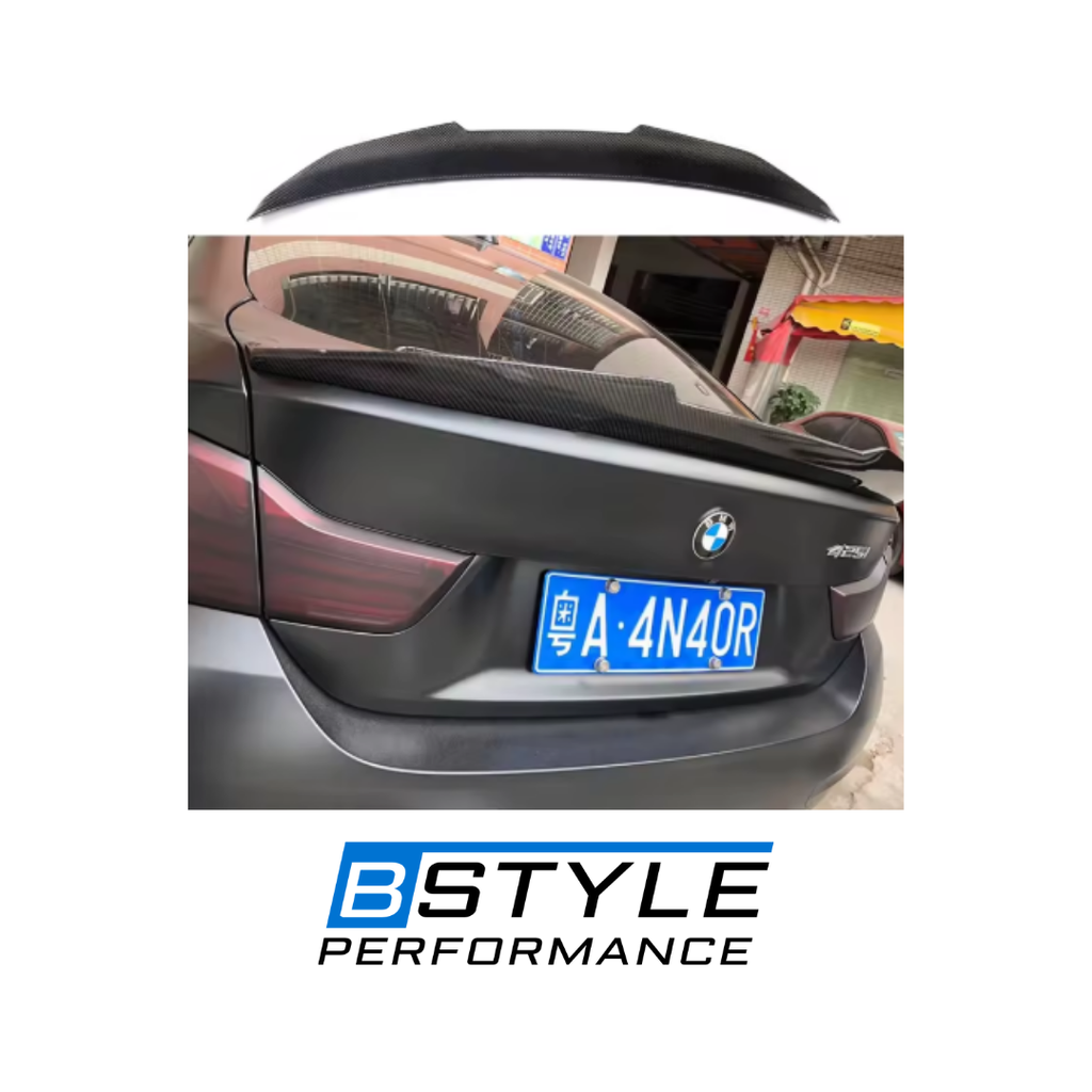 BMW 4 Series F32 Coupe Real Carbon Fiber Rear Trunk Spoiler Wing
