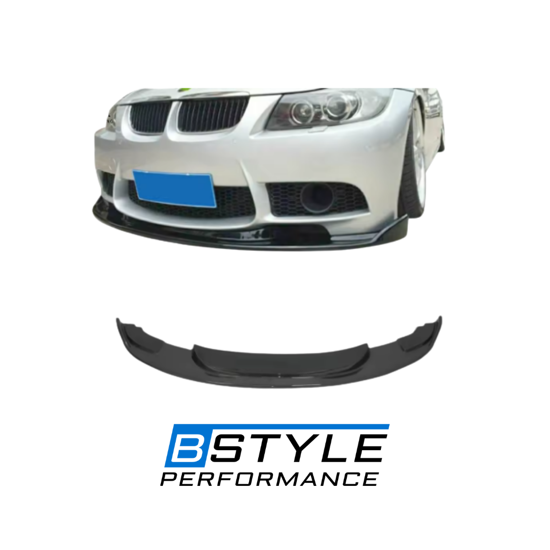 BMW 3 Series E90/E92/E93 M3 HM Style Carbon Fiber Front Lip Splitter