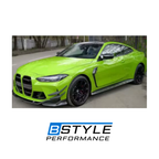 BMW M3/M4 G80/G82 Dry Carbon Fiber Side Door Front Vent Trims