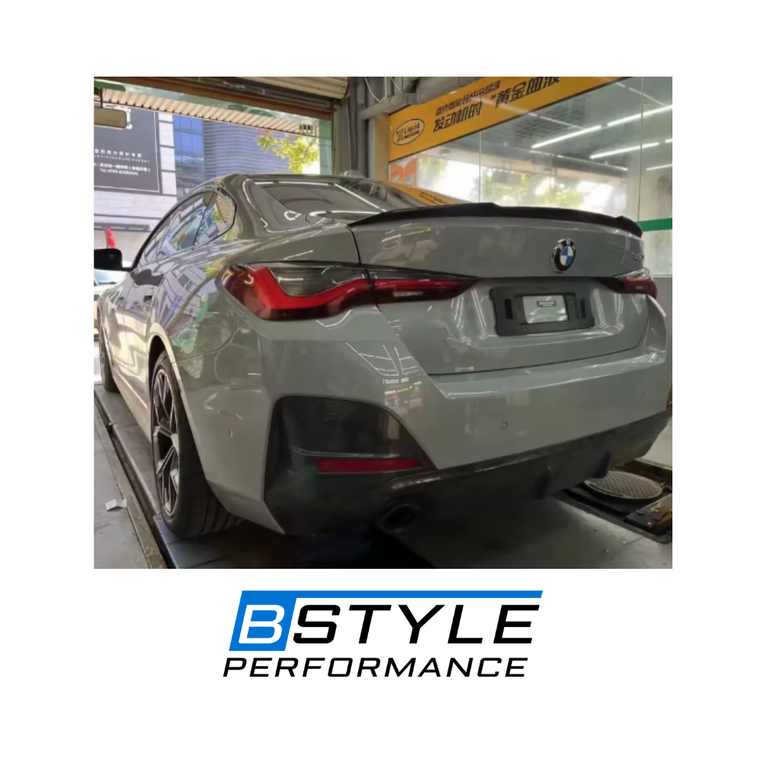 BMW 4 Series Gran Coupe G26 MP-Style Dry Carbon Fiber Front Bumper Lip