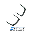 BMW G80 M3 / G82 M4 Dry Carbon Fiber Front Engine Air Vent Trims for Hood