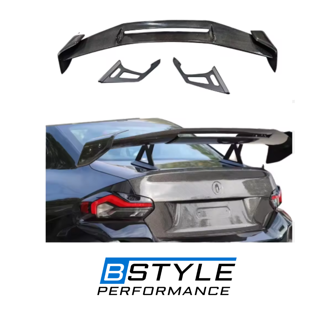 BMW G80/G82/G83 M3 & G87 M2 AD-Style Dry Carbon Fiber Rear Spoiler / Wing
