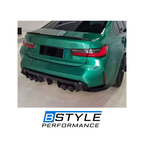 BMW M3/M4 G80/G82/G83 Dry Carbon Fiber Rear Diffuser Conversion Kit