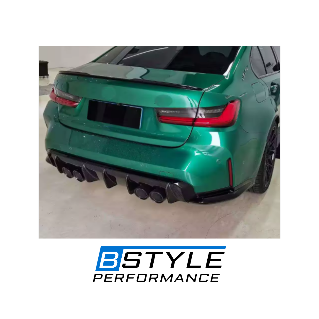 BMW M3/M4 G80/G82/G83 Dry Carbon Fiber Rear Diffuser Conversion Kit