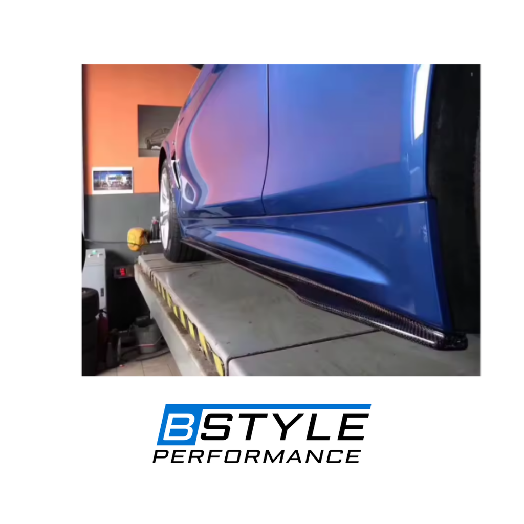 BMW 3 Series F30 Carbon Fiber Side Skirt Conversion Kit