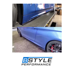 BMW 3 Series F30 Carbon Fiber Side Skirt Conversion Kit