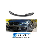 BMW 3 Series F30 M Sport MP Style Carbon Fiber Front Bumper Lip Splitter