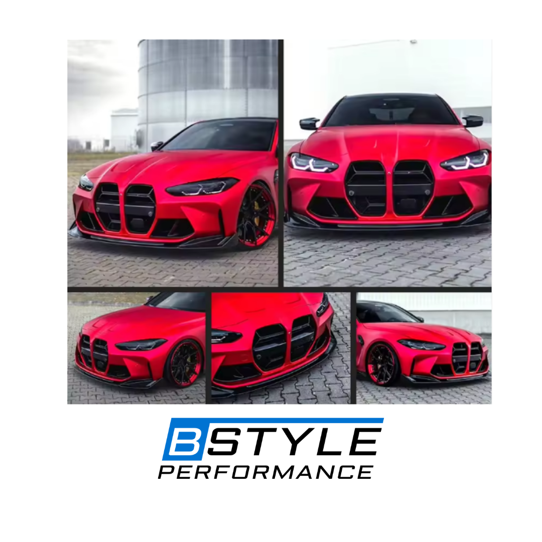 BMW G80 M3 G82 M4 Front Bumper Lip Splitter Conversion Kit